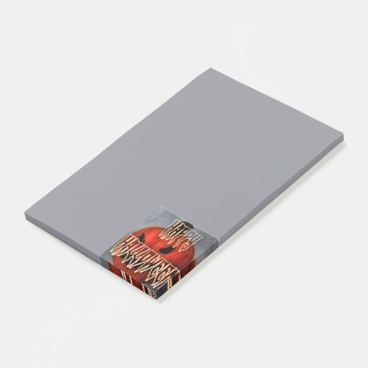 Pumpkin Grin Post-it Klebezettel (angewinkelt)