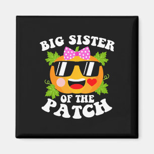 Pumpkin große Schwester des Patch Fun Halloween Fa Magnet