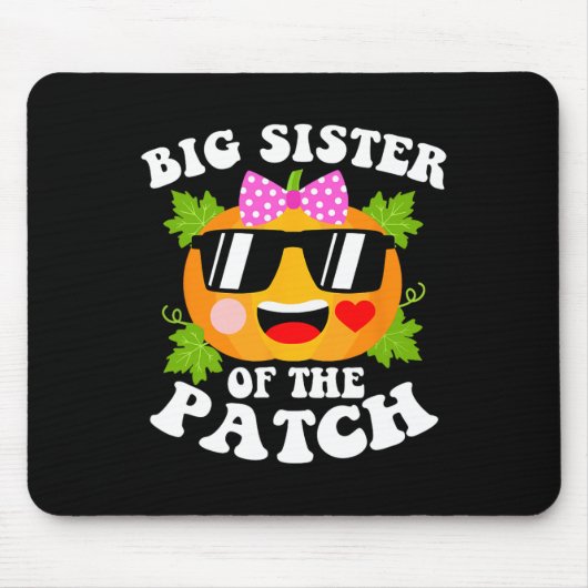 Pumpkin große Schwester des Patch Fun Halloween Fa Mousepad (Vorne)