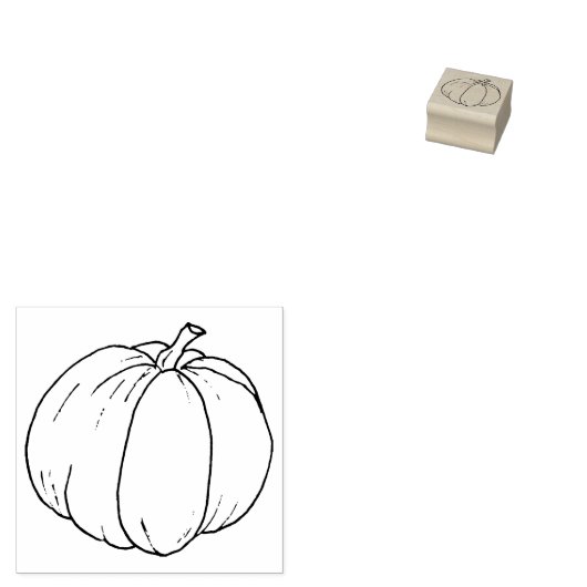 Pumpkin Gummistempel (Stempel)