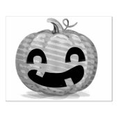 Pumpkin Gummistempel (Prägung)