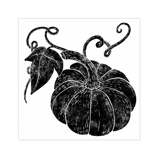 Pumpkin Gummistempel (Prägung)