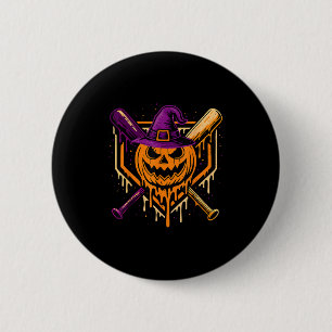Pumpkin Halloween Baseballeis Tropfen Soky Boy Button