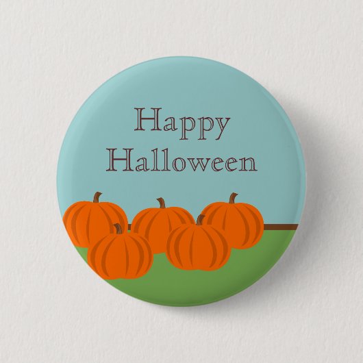 Pumpkin-Halloween-Button Button (Vorderseite)