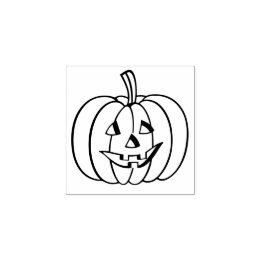 Pumpkin Halloween Dekoration Custom Gummistempel