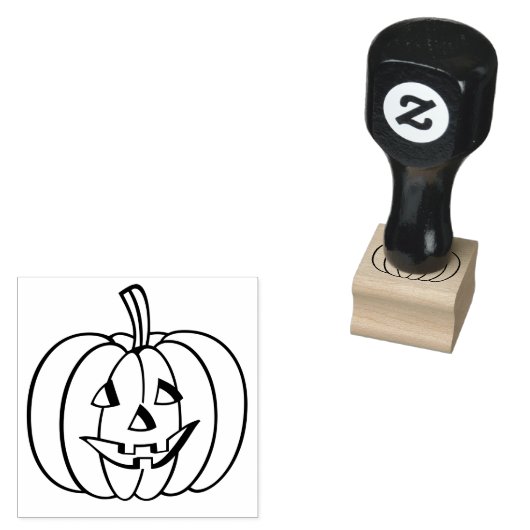 Pumpkin Halloween Dekoration Custom Gummistempel (Stempel)
