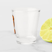 Pumpkin Halloween Exclamation Shot Glass Schnapsglas (Rechts)