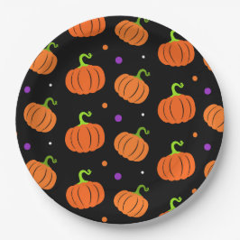 Pumpkin Halloween Geburtstagsparty Pappteller