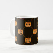 Pumpkin Halloween-Party Thema. Kaffeetasse (Vorderseite Links)