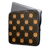 Pumpkin Halloween-Party Thema. Laptopschutzhülle (Vorderseite Links)