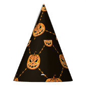 Pumpkin Halloween-Party Thema. Partyhütchen (Links)