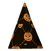 Pumpkin Halloween-Party Thema. Partyhütchen (Rechts)
