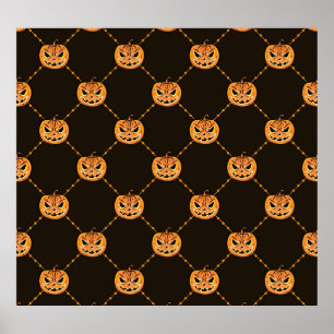 Pumpkin Halloween-Party Thema. Poster
