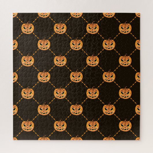 Pumpkin Halloween-Party Thema. Puzzle (Vertikal)