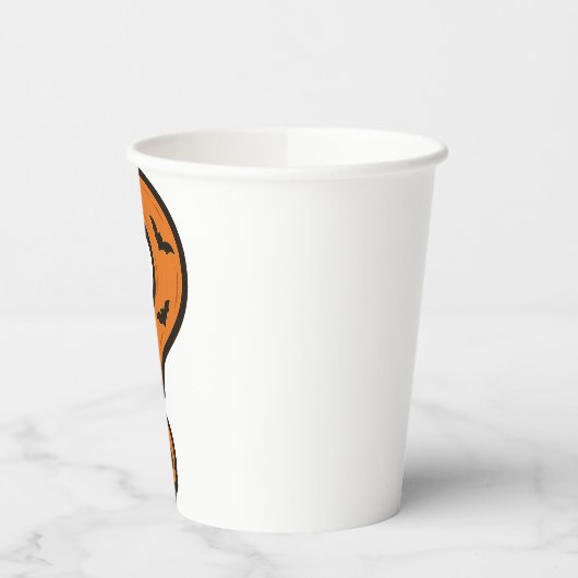 Pumpkin Halloween Question Mark Paper Cup Pappbecher (Links)