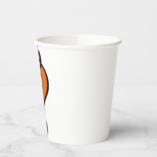 Pumpkin Halloween Question Mark Paper Cup Pappbecher (Links)