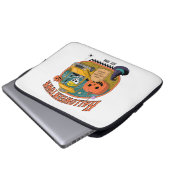 Pumpkin Halloweentown Universität Laptopschutzhülle (Vorne Knopf)