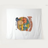 Pumpkin Halloweentown Universität Wandteppich (Vorderseite (Horizontal))