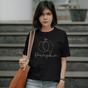 Pumpkin Hand Drawn T-Shirt