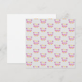 Pumpkin Happy Birthday (Vorne/Hinten)