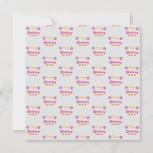 Pumpkin Happy Birthday