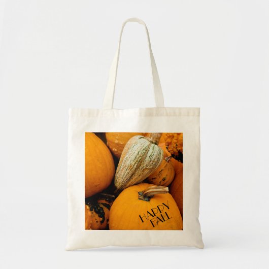 Pumpkin-Happy Fall Tote Bag Tragetasche (Vorne)