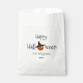Pumpkin Happy Halloween Personalisiert Geschenktütchen (Vorderseite)
