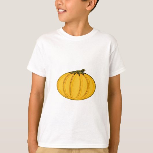 Pumpkin HAPPY THANKSGIVING jGibney The M T-Shirt (Vorderseite)