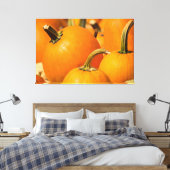 PUMPKIN HARVEST 60 X 40 WRAPPED CANVAS LEINWANDDRUCK (Insitu (Schlafzimmer))