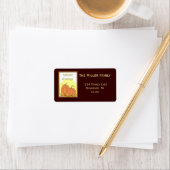 Pumpkin Harvest Address Label Adressaufkleber (Insitu)