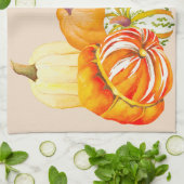 Pumpkin Harvest auf einem Küchentuch (Gefaltet)