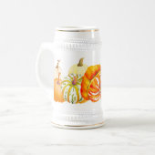 Pumpkin Harvest auf einem Stein Bierglas (Vorderseite Links)