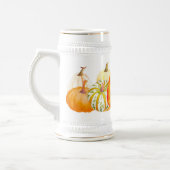 Pumpkin Harvest auf einem Stein Bierglas (Links)