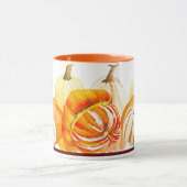 Pumpkin Harvest auf einer Combo-Tasse - (3) Tasse (Zentrum)