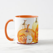 Pumpkin Harvest auf einer Combo-Tasse - (3) Tasse (Links)