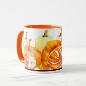 Pumpkin Harvest auf einer Combo-Tasse - (3) Tasse (Vorderseite Links)