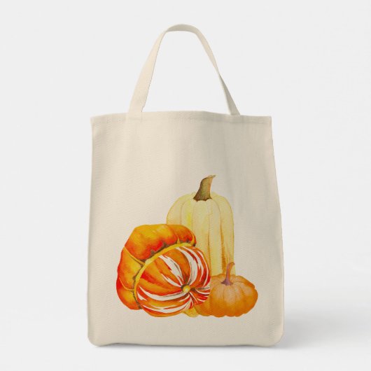 Pumpkin Harvest auf einer Tote Tasche (3-111) (Rückseite)
