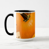 Pumpkin Harvest Black 15 oz Ringer Tasse (Links)