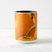 Pumpkin Harvest Black 15 oz Ringer Tasse (Zentrum)