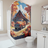 Pumpkin Harvest Duschvorhang (Beispiel)