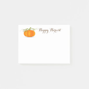 Pumpkin Harvest Post Notes Post-it Klebezettel
