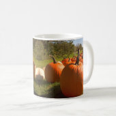 Pumpkin Harvest Zwei-Tone-Kaffee-Tasse Kaffeetasse (VorderseiteRechts)