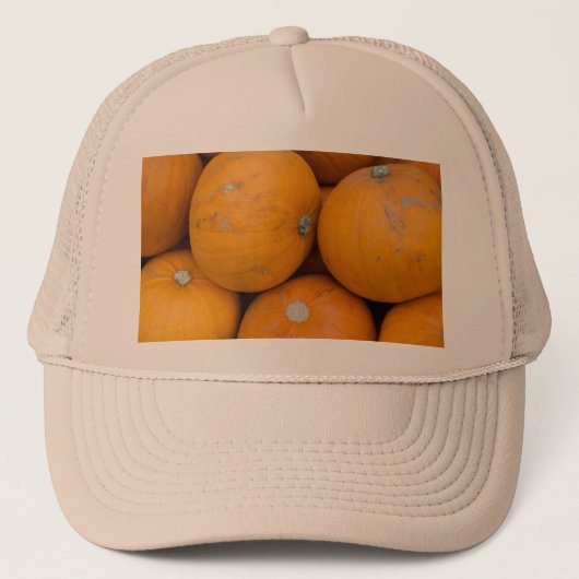 Pumpkin Hat Truckerkappe (Vorderseite)