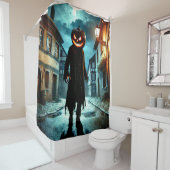 Pumpkin Head Duschvorhang (Beispiel)