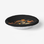 Pumpkin Head Pappteller (Gewinkelt)