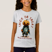 Pumpkin Head Scarecrow Spooky Halloween Bu C6 T-Shirt (Vorderseite)