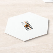 Pumpkin Head US Flag Untersetzer (angewinkelt)