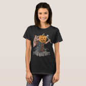 Pumpkin Head Zombie Killer Halloween T - Shirt (Vorne ganz)