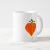 Pumpkin Heart Jumbo Tasse (Vorderseite Rechts)
