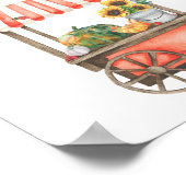 Pumpkin - Helfen Sie dem geschäftigen Adressaten d Poster (Ecke)